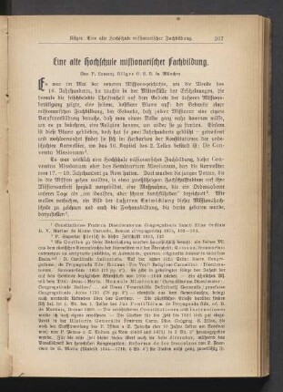 Eine alte Hochschule Missionarischer Fachbildung