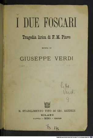 I due Foscari