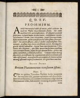 3-16, Prooemium.-Sectio Secunda.