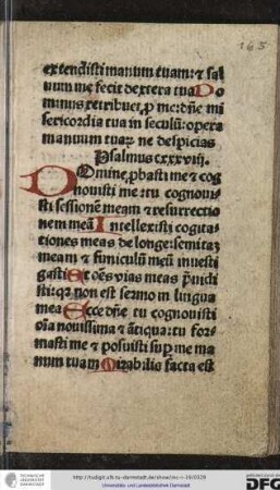 Psalmus cxxxviii.
