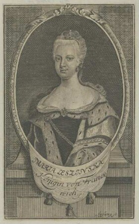 Bildnis der Maria Leszczinska von Frankreich