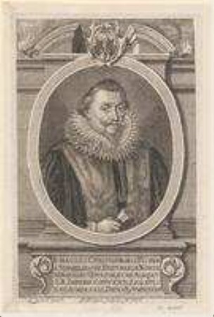 Johann Christoph (= Hans Christof I.) Tucher, Ratsherr und mehrfacher Reichstagsgesandter; geb. 1581; gest. 1632