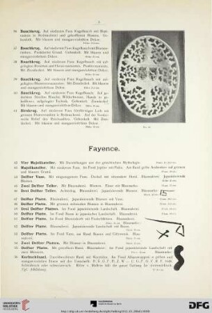 Fayence (Nr. 42-76)