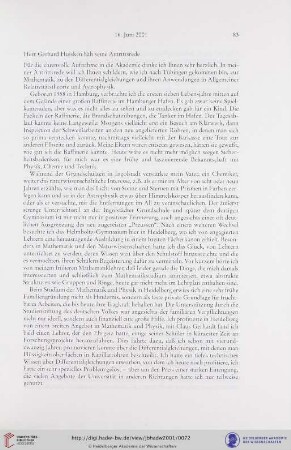 Antrittsrede vom 16. Juni 2001