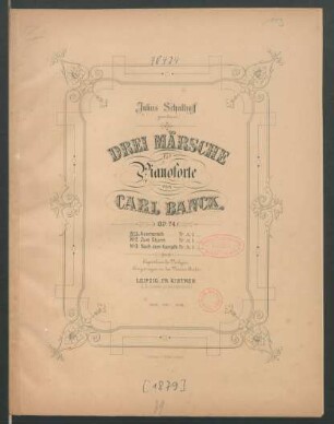 No. 1: Ausmarsch : op. 74