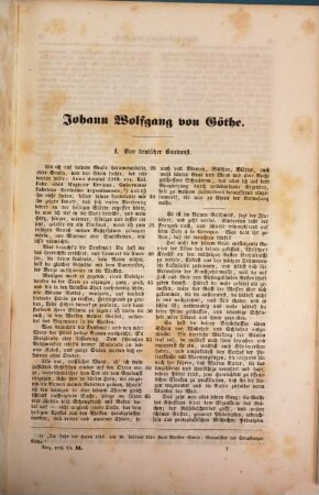 Handbuch der deutschen Prosa von Gottsched bis auf die neueste Zeit : historische geordnete Sammlung von Musterstücken aus den vorzüglichsten Prosaikern unter Berücksichtigung aller Gattungen der prosaischen Schreibart, nebst einem literarisch-ästhetischen Kommentar, 2. Göthe bis auf die neueste Zeit