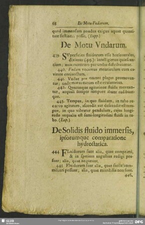 De Motu Undarum