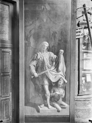Altar — Der heilige Martin teilt seinen Mantel