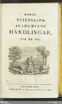 Kongl. Vetenskaps-Academiens Handlingar för år 1827