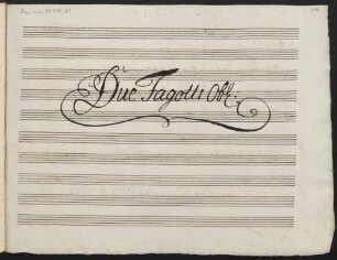 Due Fagotti