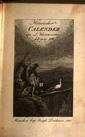 Historischer Calender. 1810