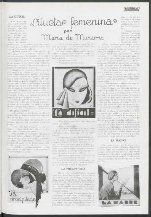 Siluetas femeninas