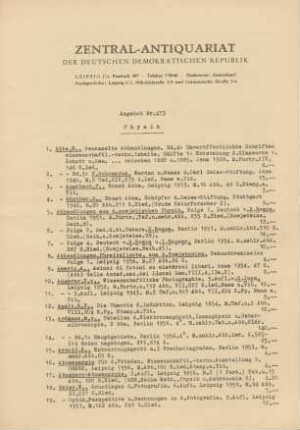 Nr. 473: Physik