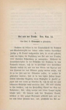 554-596 Bel und der Drache : Dan 14