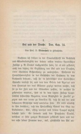 554-596 Bel und der Drache : Dan 14
