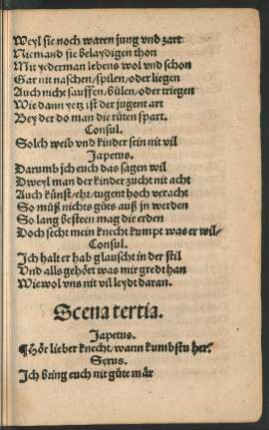 Scena tertia.