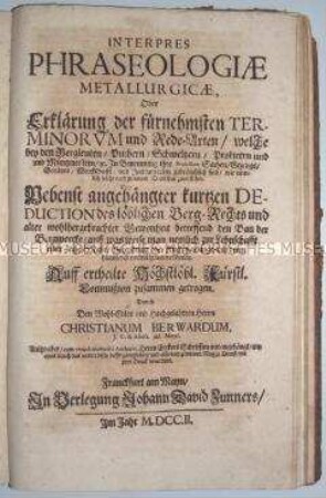 Kleines Wörterbuch der Metallurgie