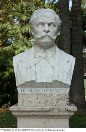 Büste des Francesco De Sanctis