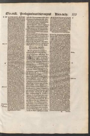 Incipit prologus beati Hieronymi presbyteri in librum Esdrae.