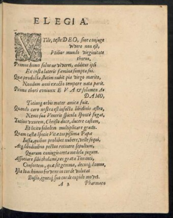 Elegia.