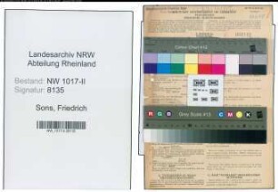 Entnazifizierung Friedrich Sons , geb. 11.07.1915 (Monteur)