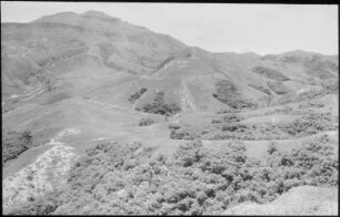 Landschaft auf den Höhen von Cuchilla zwischen Padilla und Río Grande