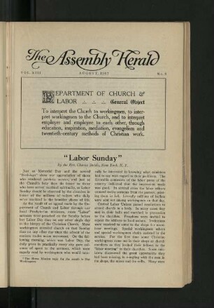 No. 8, August 1907