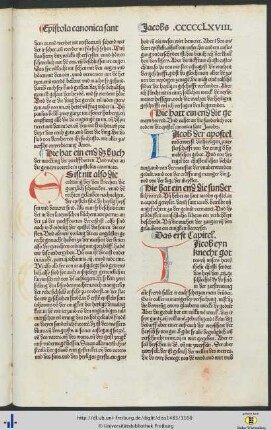 Die gemeyn vorrede in epistolas canonicas