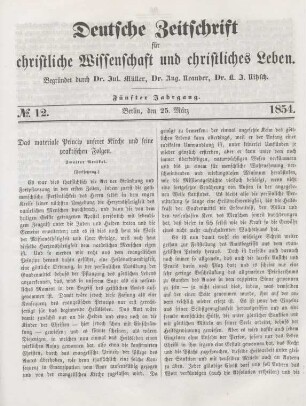 89-96 Das materiale Princip unserer Kirche und seine praktischen Folgen : Fortsetzung