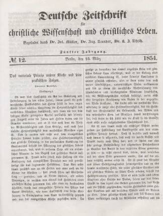 89-96 Das materiale Princip unserer Kirche und seine praktischen Folgen : Fortsetzung