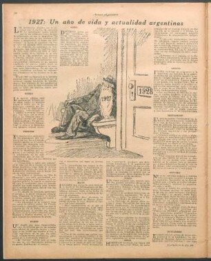 1927: Un año de vida y actualidad argentinas