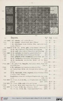 Bayern (Nr. 915-950)