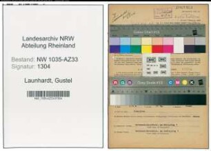 Entnazifizierung Gustel Launhardt , geb. 19.01.1909 (Angestellte)