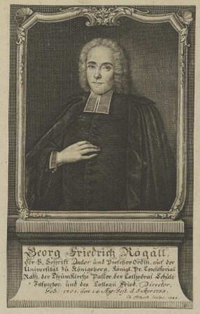 Bildnis des Georg Friedrich Rogall
