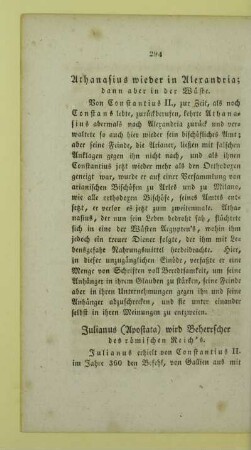 Julianus (Apostata) wird Beherrscher