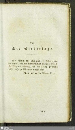 VII. Die Niederlage