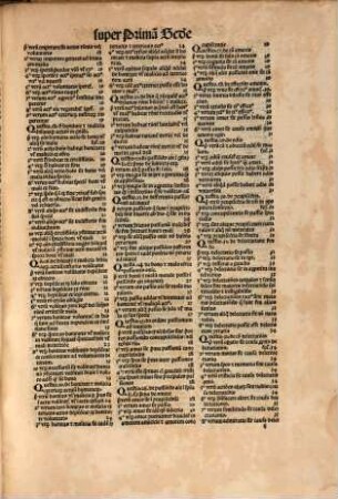 ... pars summe sacre theologie angelici Doctoris sancti Thome de Aquino, 2,1. Prima Secu[n]de sancti Thome de Aquino ordinis Predicatorum