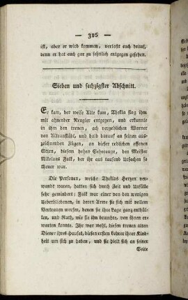 Sieben und sechzigster Abschnitt.