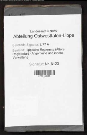 Taubstumme (Generalia), Bd. 7