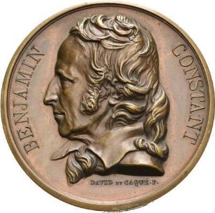 David d'Angers, Pierre Jean und Armand Auguste Caqué: Benjamin Constant