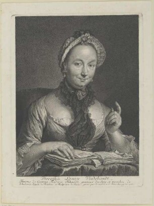 Bildnis der Dorothee Louise Viedebandt