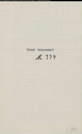 Weinverbrauchsregister der Stadt Warendorf, geführt von Johann Sterneberg.
