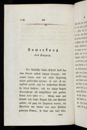 Anmerkung des Setzers