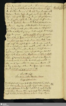 Das XV. Capitel. Von derer alten Wenden ihren KriegsGebräuchen