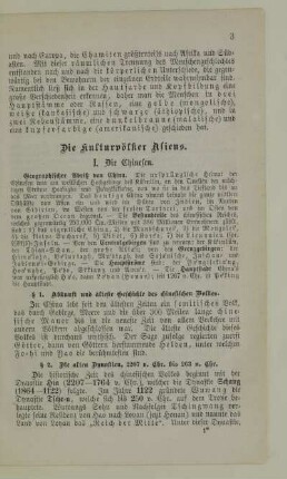 Die Kulturvölker Asiens