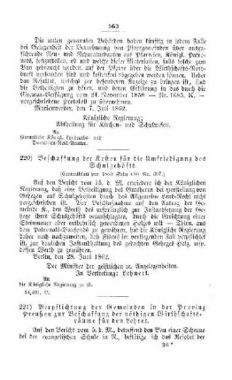 Beschaffung der Kosten für die Umfriedung des Schulgehöfts : [V. Elementarschulwesen]
