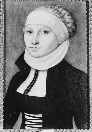 Luther, Katharina, geb. von Bora. Frau Martin Luthers