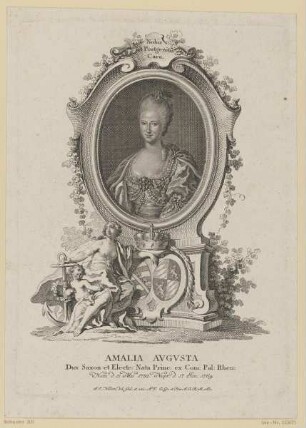 Bildnis der Amalia Avgvsta