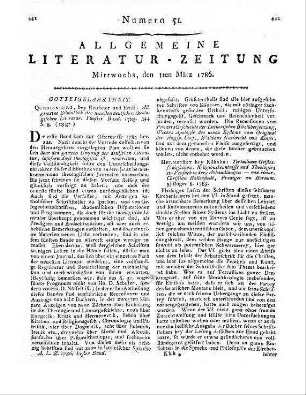 Allgemeine Bibliothek der neuesten deutschen theologischen Literatur. Bd. 5. Quedlinburg: Reussner ; Quedlinburg: Ernst 1785