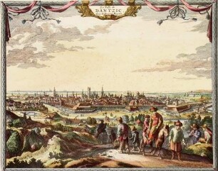 La Ville de / DANTZIC / dans la Prusse Royale